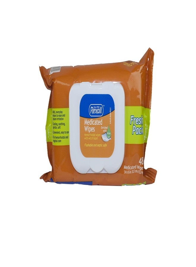 مناديل ريكسال الطبية للبواسير 48